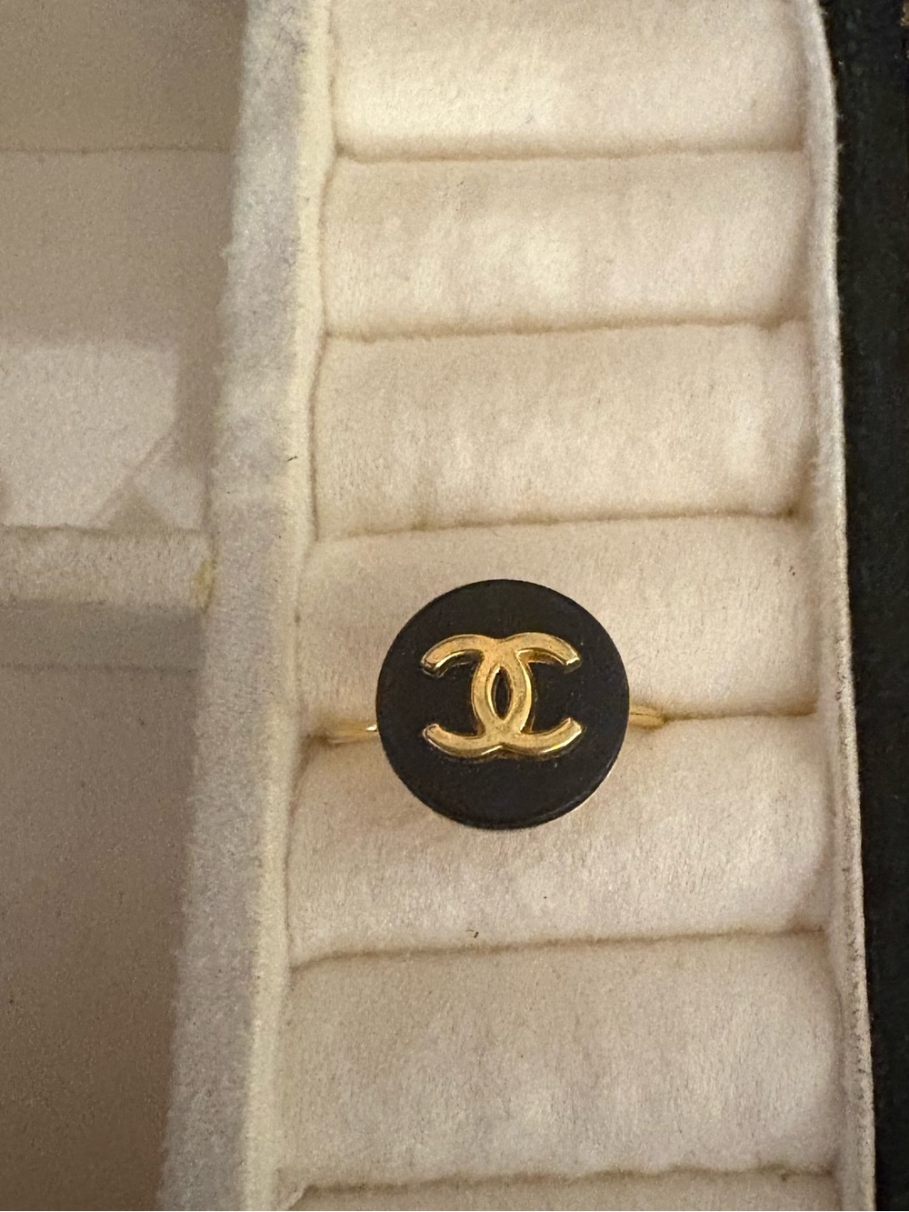 Chanel Button Ring